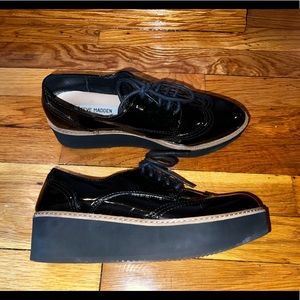 Steve Madden platform loafers